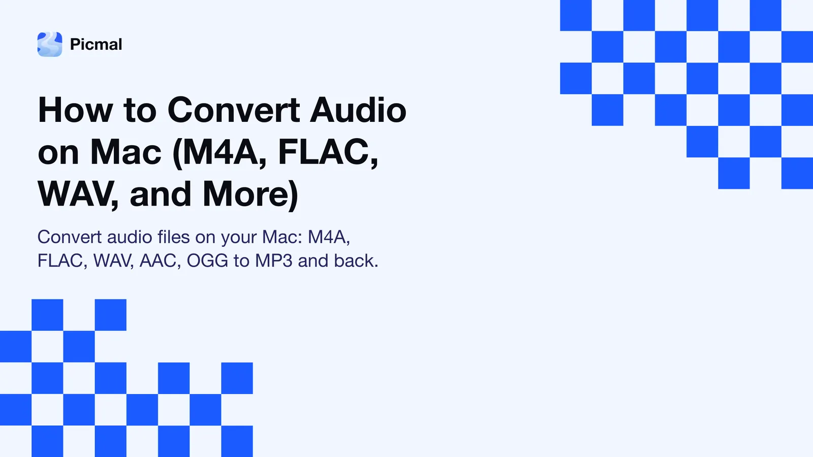 How to Convert Audio on Mac (M4A, FLAC, WAV, and More)