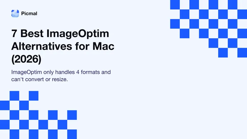 7 Best ImageOptim Alternatives for Mac (2026)