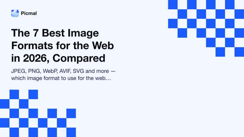 The 7 Best Image Formats for the Web in 2026, Compared