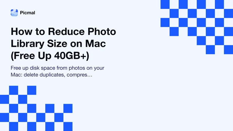 How to Reduce Photo Library Size on Mac in 2026 (I Freed 46GB)