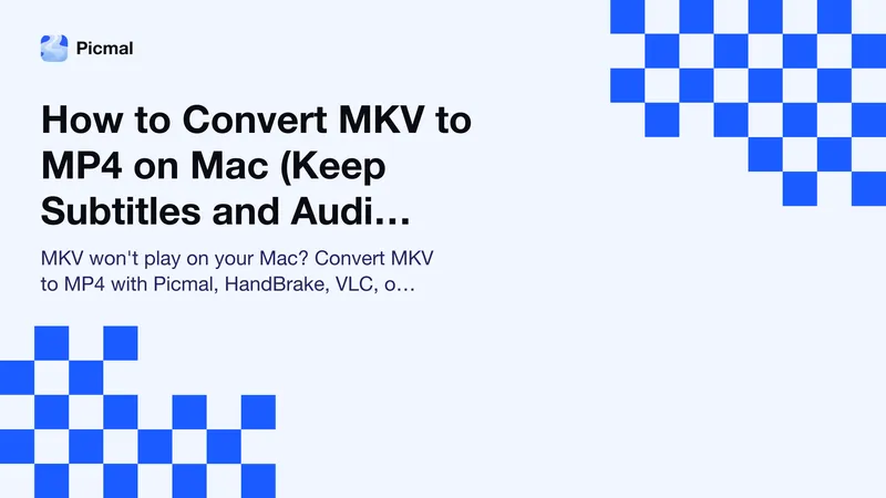 How to Convert MKV to MP4 on Mac (Keep Subtitles and Audio Tracks)